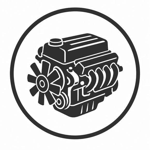 Mahindra Complete Engine (Mitsubishi S3L2-W412RH) 19580031000 Mahindra Direct Parts