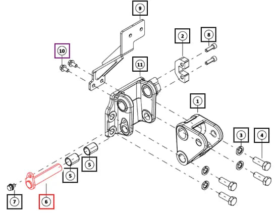 Mahindra Crank Pin Assy 007213351L91 Mahindra Direct Parts