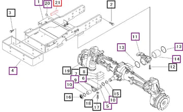 Mahindra Cushion 19572118000 Mahindra Direct Parts