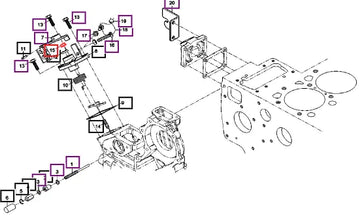 Mahindra Flange Nut 02761-50060 Mahindra Direct Parts