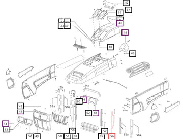Mahindra Foam E007537658D1 Mahindra Direct Parts