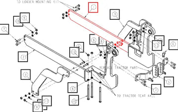 Mahindra Frame Assy Rh ANSBMK4010A-1100 Mahindra Direct Parts