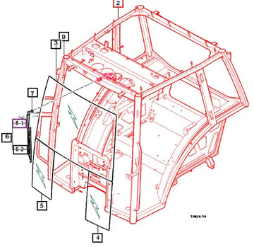 Mahindra Frame Comp, Cabin 18747012000GB Mahindra Direct Parts