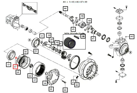 Mahindra Friction Washer 006506190C1 Mahindra Direct Parts