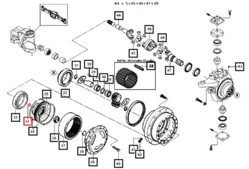 Mahindra Friction Washer 006506190C1 Mahindra Direct Parts
