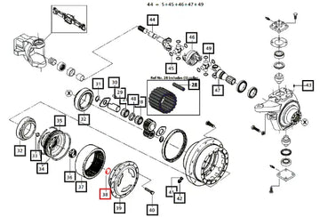 Mahindra Friction Washer 006506195C1 Mahindra Direct Parts