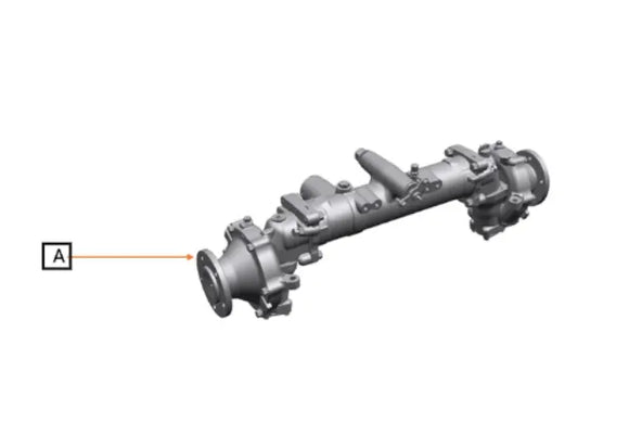 Mahindra Front Axle Assembly 006528530K91 Mahindra Direct Parts