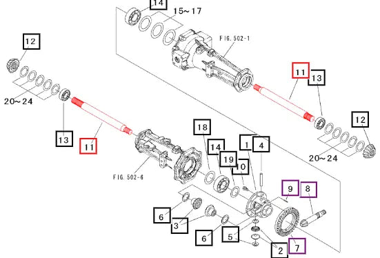 Mahindra Front Axle Shaft 10352128000 Mahindra Direct Parts