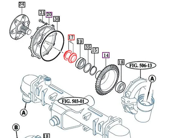 Mahindra Front Outer Wheel Seal 16004340040 Mahindra