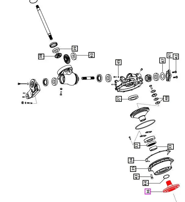 Mahindra Front Spindle Axle 3550 Mahindra Direct Parts