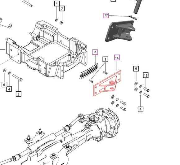 Mahindra Front Tow Hook H08016609U91