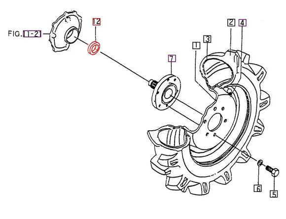 Mahindra Front Wheel Seal Mahindra