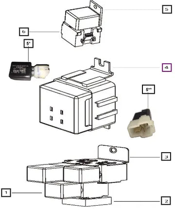 Mahindra Fuse  30 Amp E007701121D91 Mahindra Direct Parts