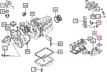 Mahindra Gasket 3063625901 Mahindra Direct Parts