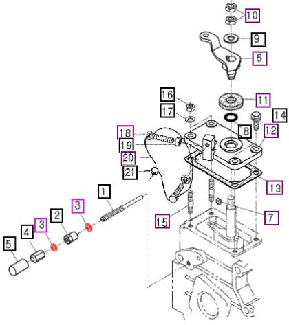 Mahindra Gasket E630596652 Mahindra Direct Parts