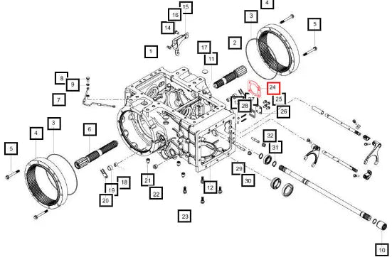 Mahindra Gasket Range 006509878U1 Mahindra Direct Parts