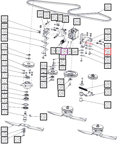 Mahindra Gb Mtg. Bkt Shim B 0.3mm CNSX09D01040N Mahindra Direct Parts