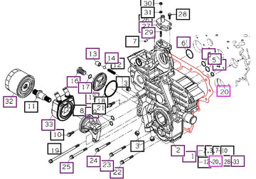 Mahindra Gearcase Gasket E585004131 Mahindra Direct Parts