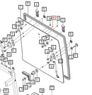 Mahindra Glass Hole Plug / Cap 10 19157722030 Mahindra