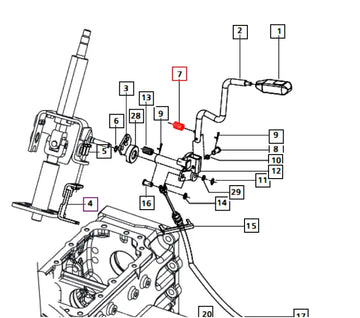 Mahindra Governor Control Spring 003047323R1 Mahindra Direct Parts