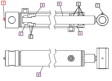 Mahindra Grease Fitting 90 6Mm KMW05302048 Mahindra Direct Parts