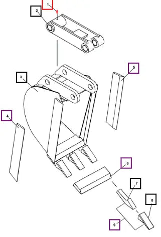 Mahindra Grease Fitting ATI6616 Mahindra Direct Parts