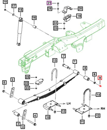 Mahindra Grease Nipple 1/8 Nptf Straigh G191758 Mahindra Direct Parts