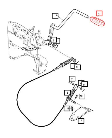 Mahindra Grip, 10x115 14521170040 Mahindra Direct Parts