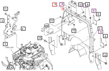 Mahindra Grommet 10356275000 Mahindra Direct Parts