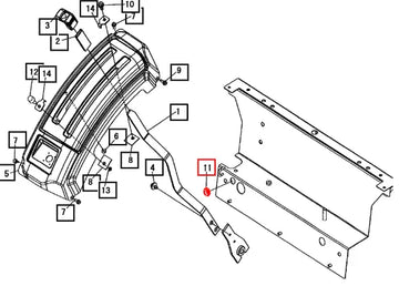 Mahindra Grommet 10406715000 Mahindra Direct Parts