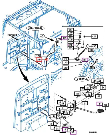 Mahindra Grommet, Cable/D8 19027553230 Mahindra Direct Parts