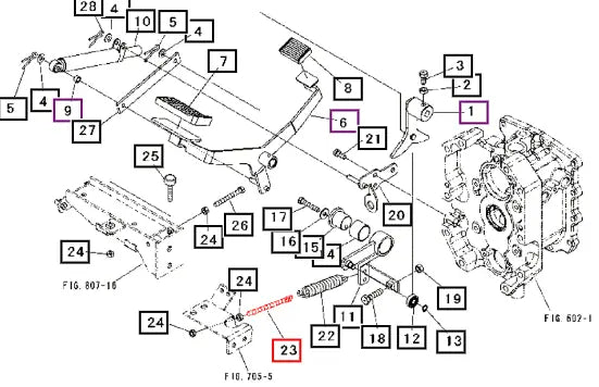 Mahindra HST Pedal Adjuster 35559013000 Mahindra Direct Parts