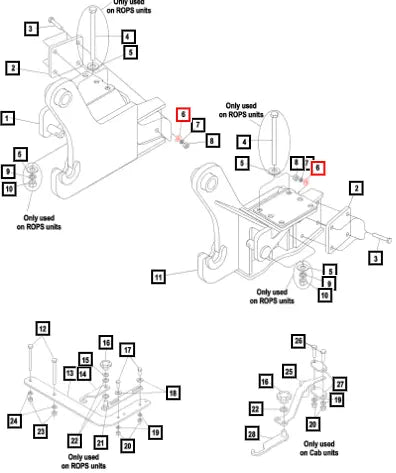 Mahindra Hardened Flatwasher Gr 8 KMW05402043 Mahindra Direct Parts