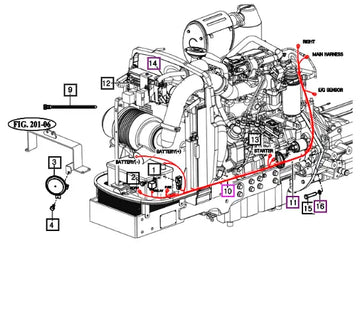 Mahindra Harness Assy E G 12626682202 Mahindra Direct Parts