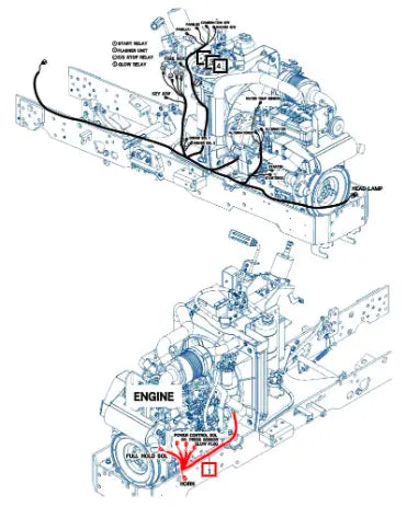 Mahindra Harness Assy , Engine 11616682002 Mahindra Direct Parts