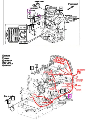 Mahindra Harness Assy. Engine 12436682203 Mahindra Direct Parts