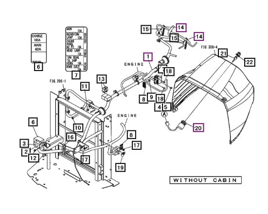 Mahindra Harness E 19020721000 Mahindra Direct Parts