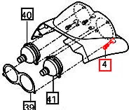 Mahindra Hex Bolt M6x12 V2123606012 Mahindra Direct Parts