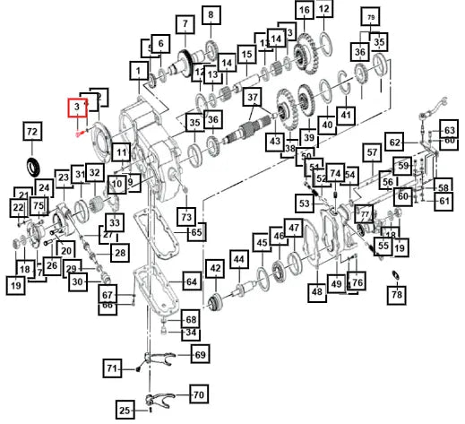 Mahindra Hex Hd Bo G179839 Mahindra Direct Parts