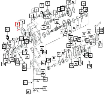 Mahindra Hex Hd Bo G179839 Mahindra Direct Parts