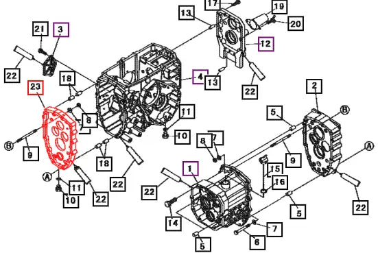 Mahindra Holder, Bearing 10441202AG0 Mahindra Direct Parts
