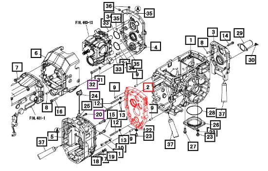 Mahindra Holder, Bearing 19571306AG4 Mahindra Direct Parts