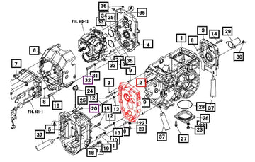 Mahindra Holder, Bearing 19571306AG4 Mahindra Direct Parts