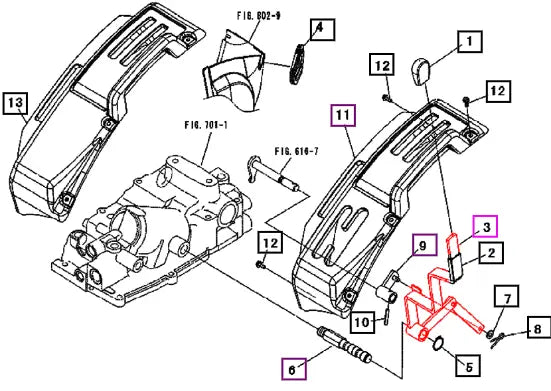Mahindra Hydraulic Piping Crowding 581773 Mahindra Direct Parts