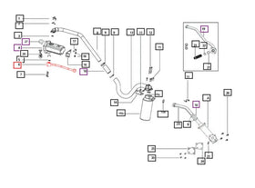 Mahindra Hydraulic Suction Pipe 007201532D1 Mahindra Direct Parts