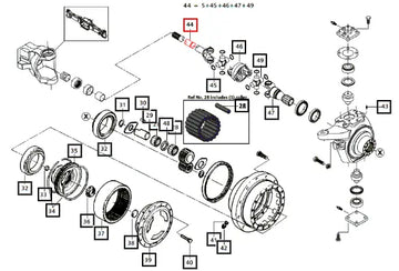 Mahindra Joint 006506201C1 Mahindra Direct Parts