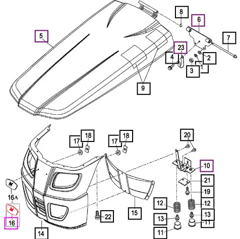 Mahindra Label 13206010261 Mahindra Direct Parts