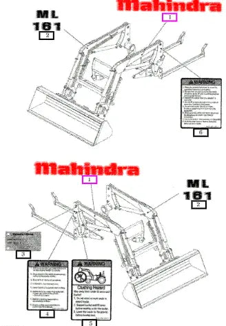 Mahindra Label, Mahindra 0.15t 86105000010 Mahindra Direct Parts
