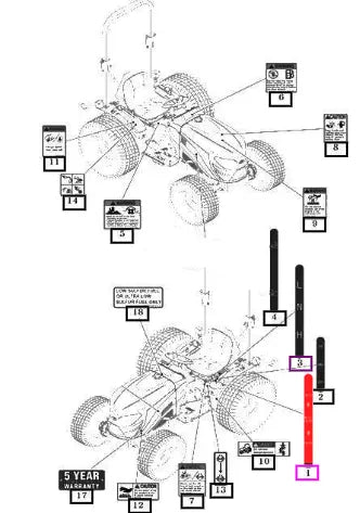 Mahindra Label, Pto 11109100010 Mahindra Direct Parts