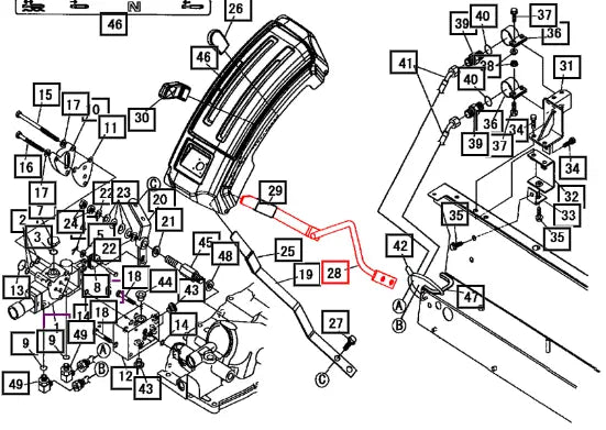 Mahindra Lever P/c 12150901AG1 Mahindra Direct Parts